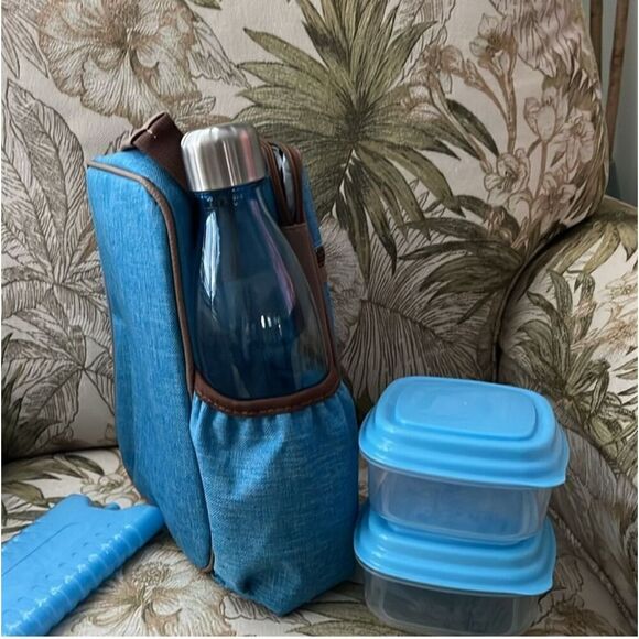 INSULATED HOT & COLD 7 PIECE TOTE NWT - Picture 6 of 9